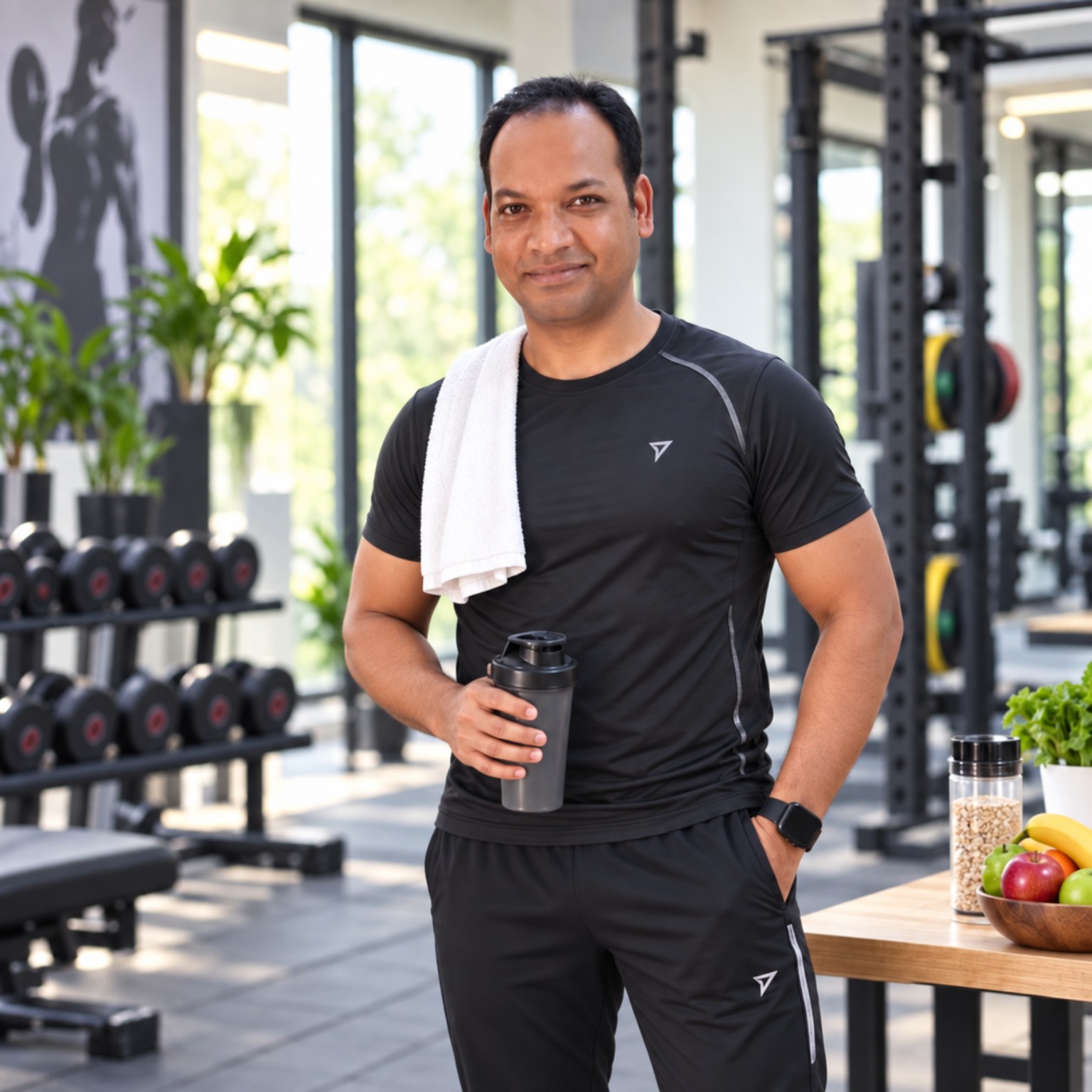 Online personal trainer Rakesh K. Arse